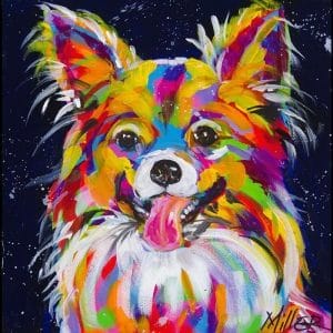 The 14 Most Colorful Papillon Paintings - PetPress