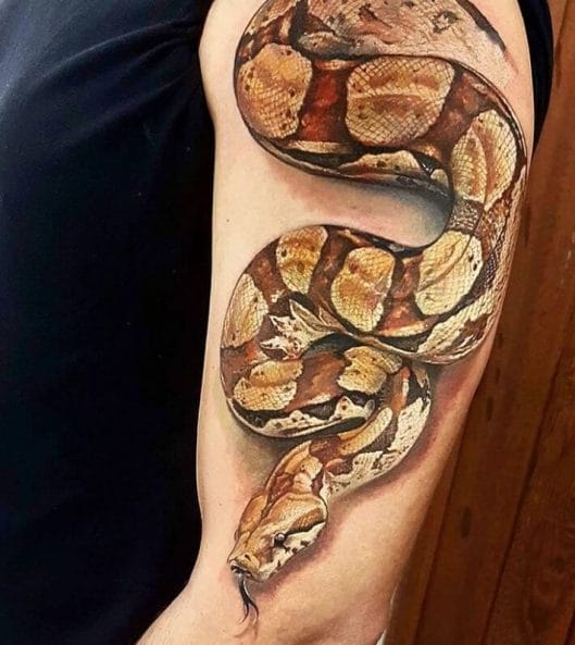 33 Coolest Python Tattoo Designs - PetPress