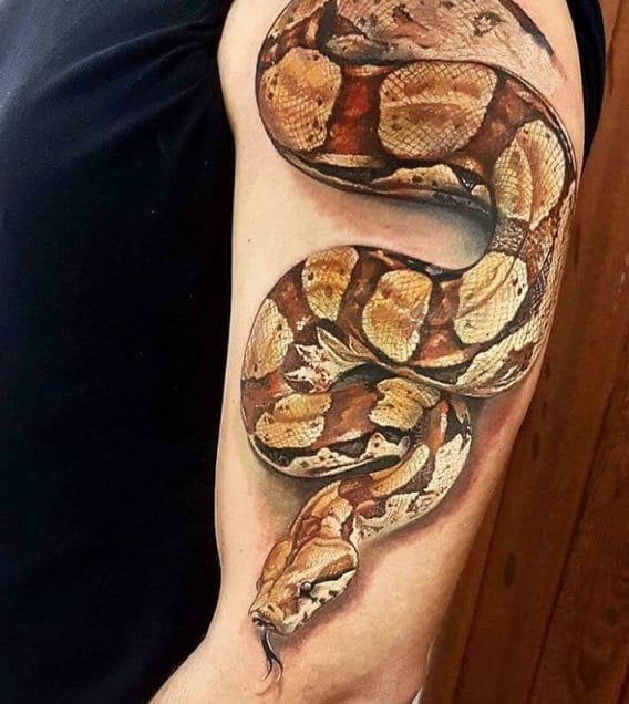 33 Coolest Python Tattoo Designs - PetPress