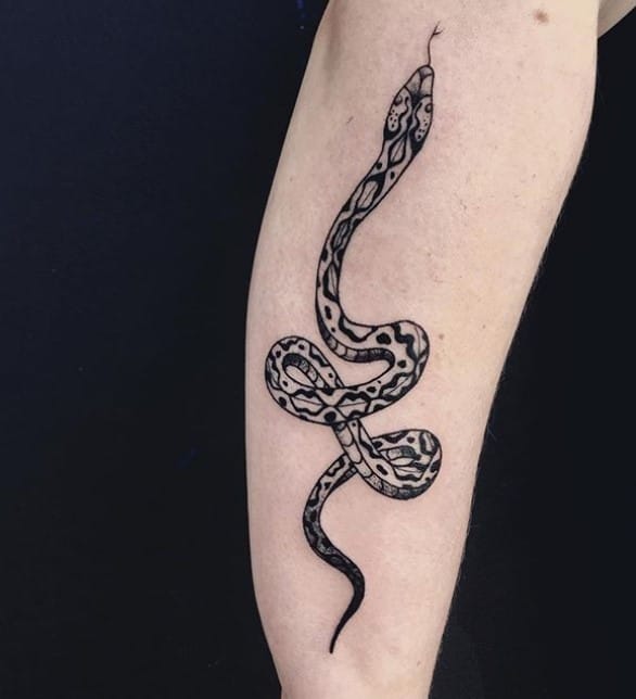 33 Coolest Python Tattoo Designs - PetPress