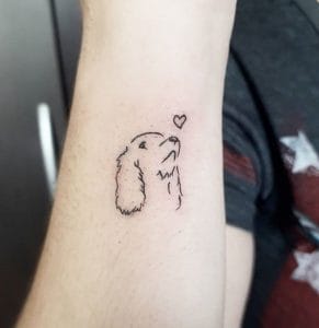 14 Memorial Tattoo Ideas For Cocker Spaniel Owners - PetPress