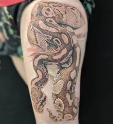 33 Coolest Python Tattoo Designs - PetPress