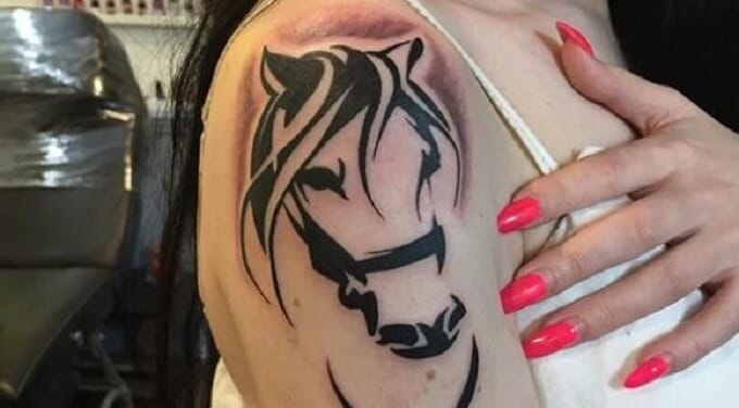 21 Small Horse Tattoo Ideas For Women  Styleoholic