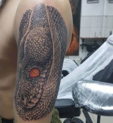 33 Coolest Python Tattoo Designs - PetPress