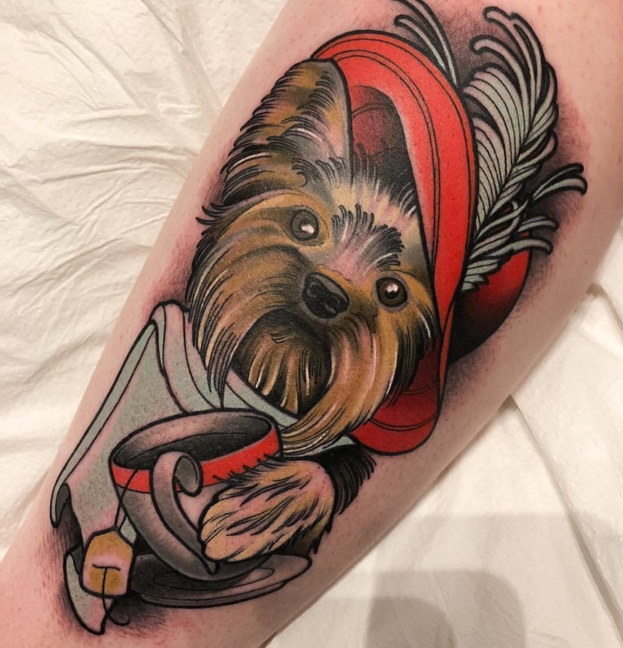 15 Creative Tattoo Ideas For Yorkshire Terriers - Page 2 of 3 - PetPress