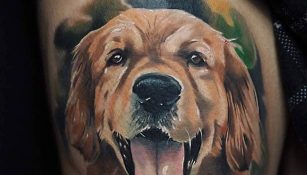 15 Trending Golden Retriever Tattoo Images You Will Appreciate PetPress   Golden Retriever Tattoo 