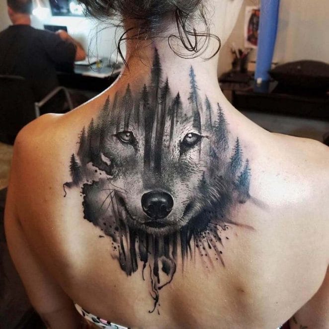 21 Wolf Tattoo Ideas For Men & Women - PetPress 21 Wolf Tattoo Ideas For Men & Women - PetPress