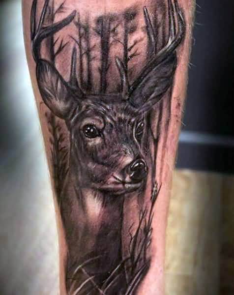 21 Small Deer Tattoo Ideas For Girls  Styleoholic