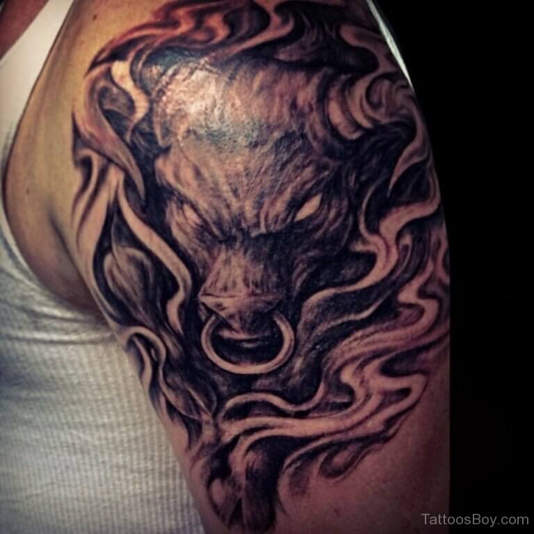 Bull Tattoo Design Bull is the symbol of Power, Forceful, Grounding,  Confidence, Assertive, Assistance, Protection, Satisfaction. This… |  Instagram