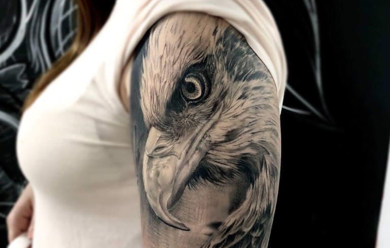 32 of the Best Eagle Head Tattoos Ever - PetPress