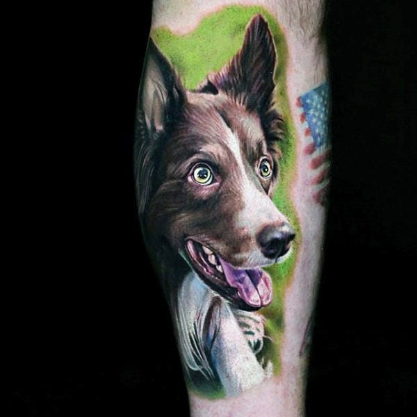 34 Of The Best Dog Tattoo Ideas For Men Who Love Dogs