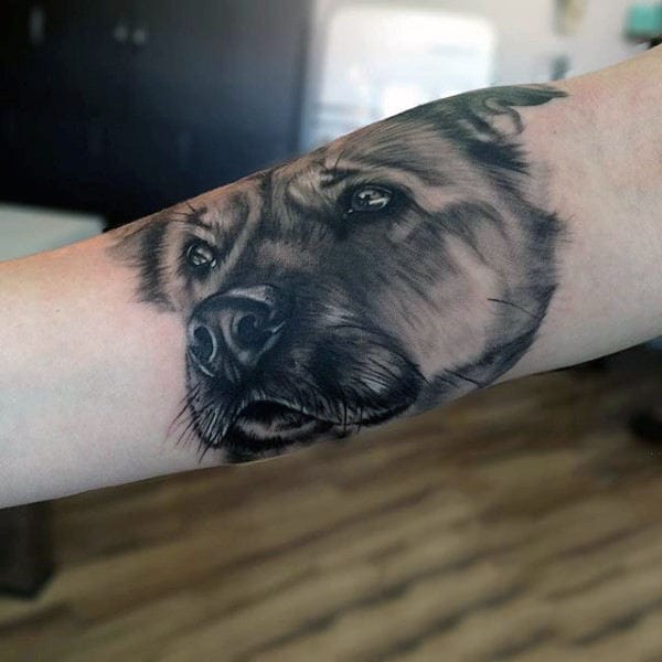 34 Of The Best Dog Tattoo Ideas For Men Who Love Dogs