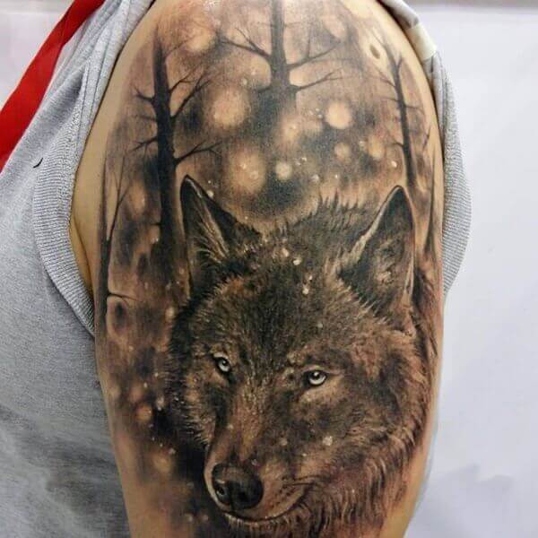 21 Coolest Wolf Head Tattoo Designs & Ideas - PetPress