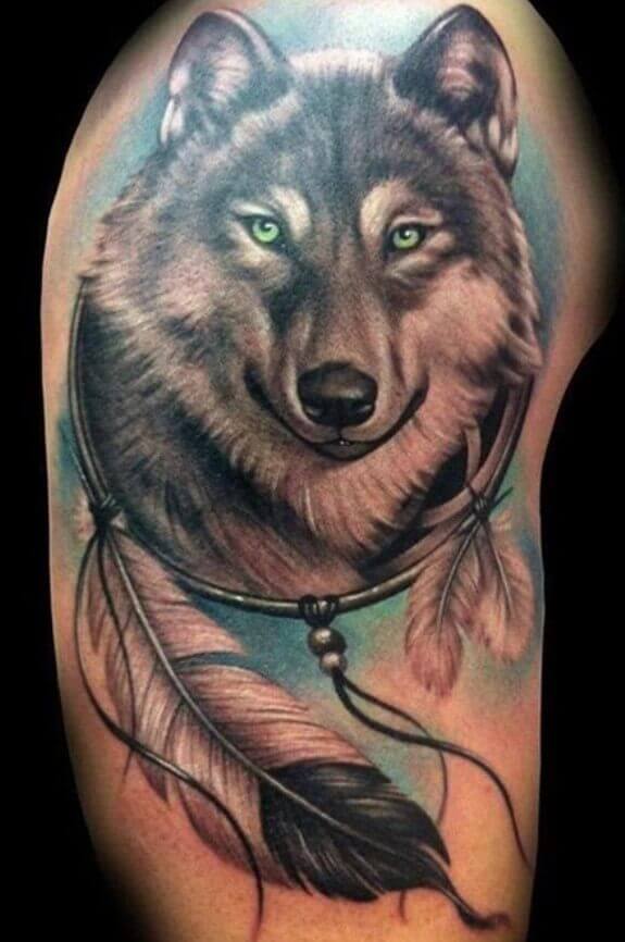 21 Coolest Wolf Head Tattoo Designs & Ideas - PetPress