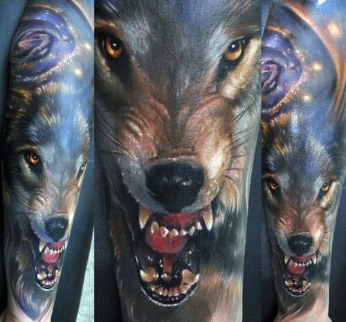 25 Wolf Forearm Tattoo Ideas For Men & Women - Page 5 of 5 - PetPress