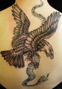16 Realistic Eagle And Snake Tattoo Designs With Meanings - PetPress