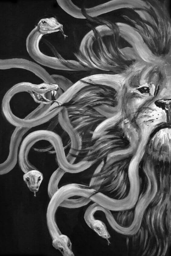 10+ Lion and Snake Tattoo Designs - PetPress