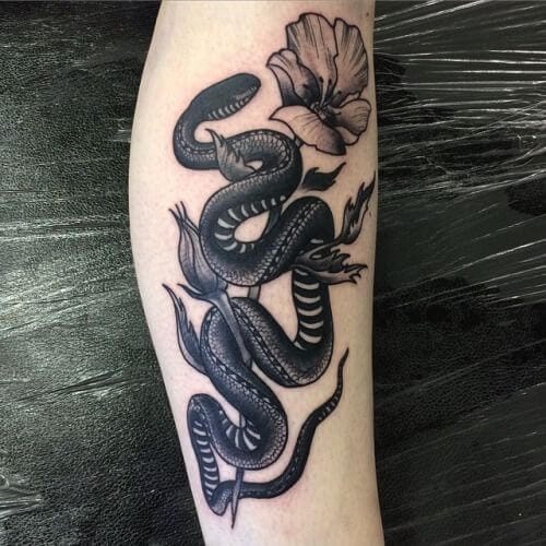20 Serpent Tattoo Ideas For Men & Women - PetPress