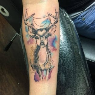 12+ Awesome Deer Tattoo Designs For Women - PetPress