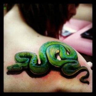 16 Best Python Tattoo Design Ideas - PetPress