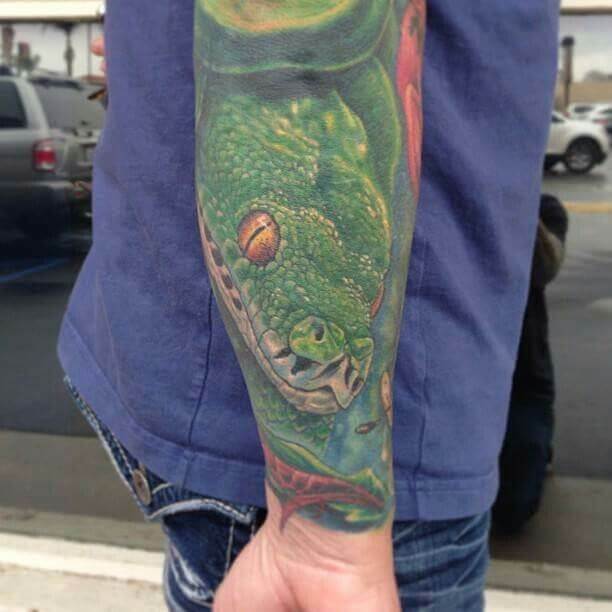 16 Best Python Tattoo Design Ideas - PetPress