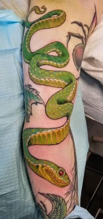16 Best Python Tattoo Design Ideas - PetPress