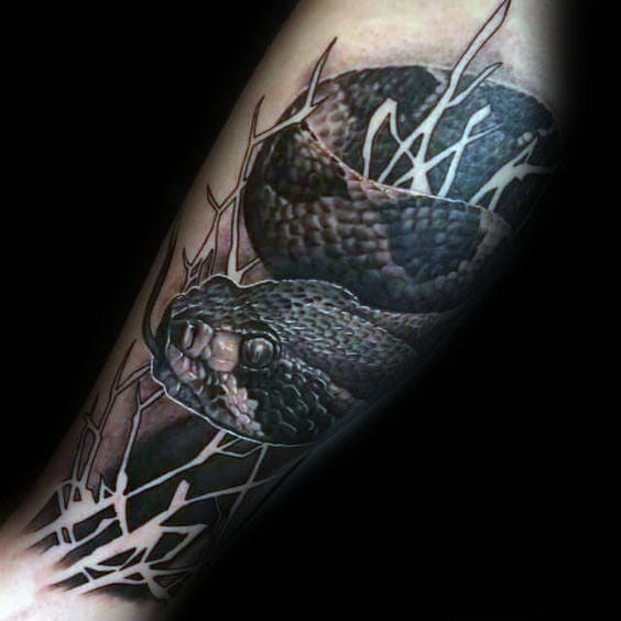 24 Realistic Snake Tattoo Designs - PetPress