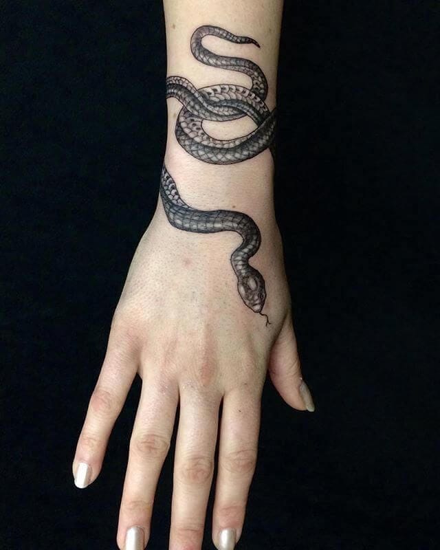 15+ Snake Bracelet Tattoo Ideas PetPress