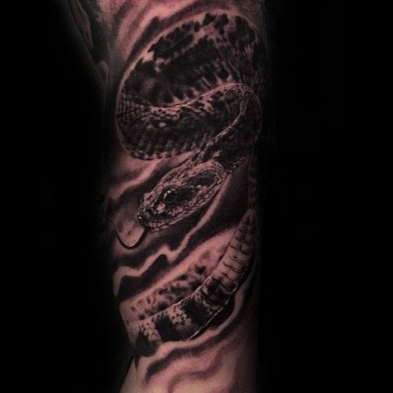 17 Snakes Wrapped Around Arm Tattoo Designs & Ideas - Petpress