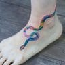 25 Snake Tattoos For Foot And Meanings - PetPress