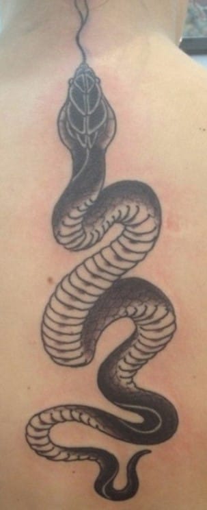 10+ Snake Spine Tattoo Designs - PetPress