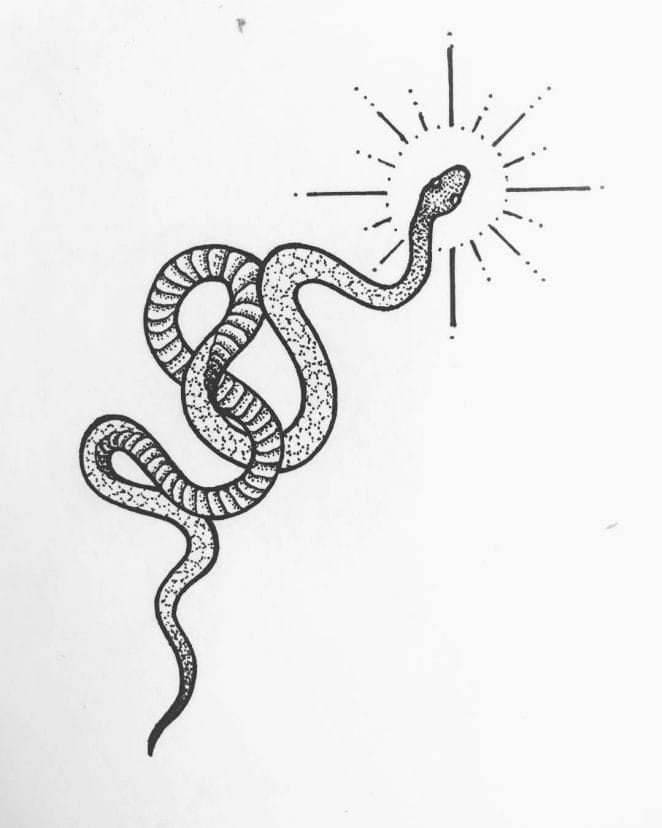 21 Realistic Snake Tattoo Drawing Ideas - PetPress