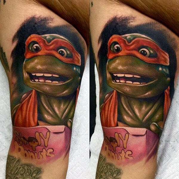 20+ Cool Ninja Turtle Tattoo Ideas & Designs - PetPress