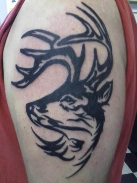 15+ Tribal Deer Tattoo Designs and Ideas - PetPress