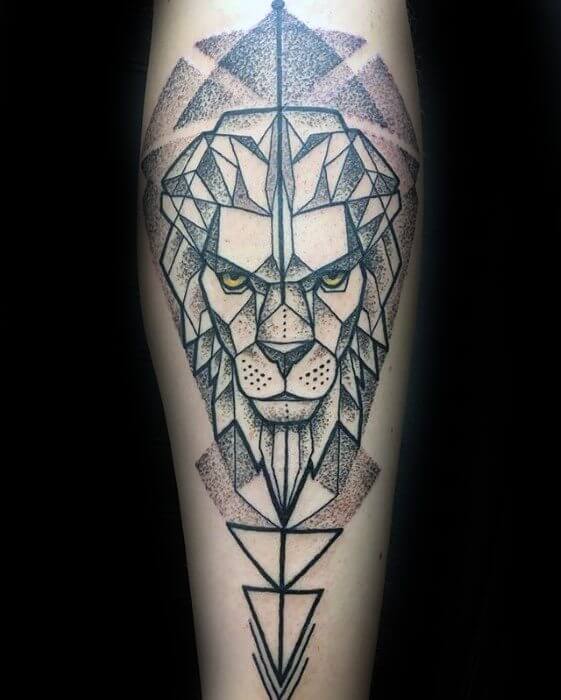 lion chest tattoo Best Tattoo Studio in India Black Poison Tattoo Studio