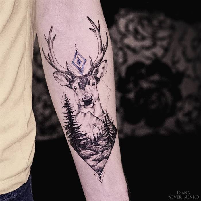 15+ Realistic Deer Tattoo Ideas PetPress