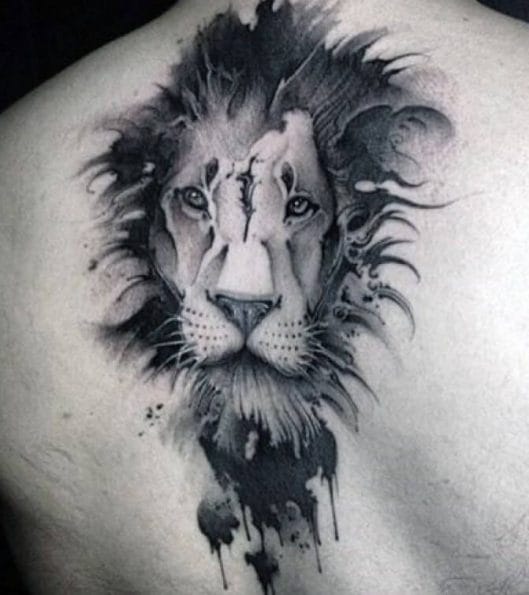 14+ Black And White Lion Tattoo Designs & Ideas PetPress