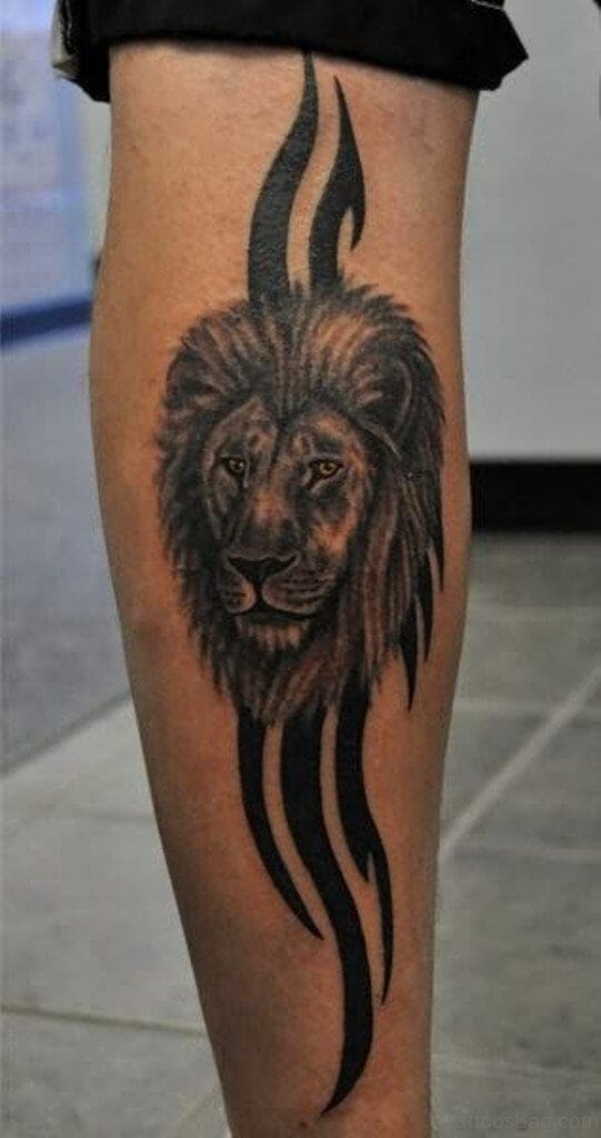 15+ Black Lion Tattoo Designs - PetPress