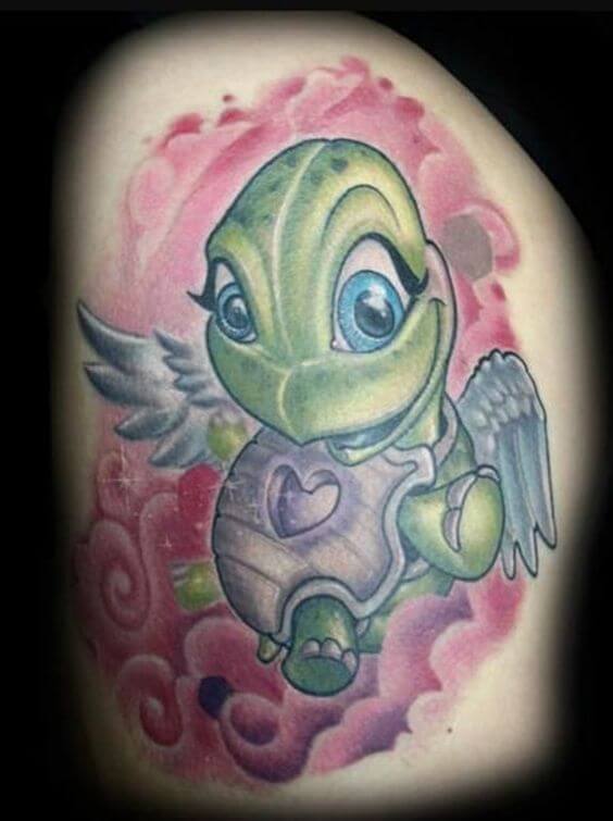 14+ Cartoon Turtle Tattoo Ideas PetPress