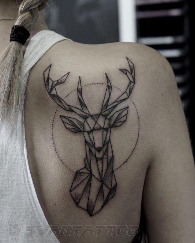 Top 15+ Deer Tattoo Ideas Back Tattoo Designs PetPress