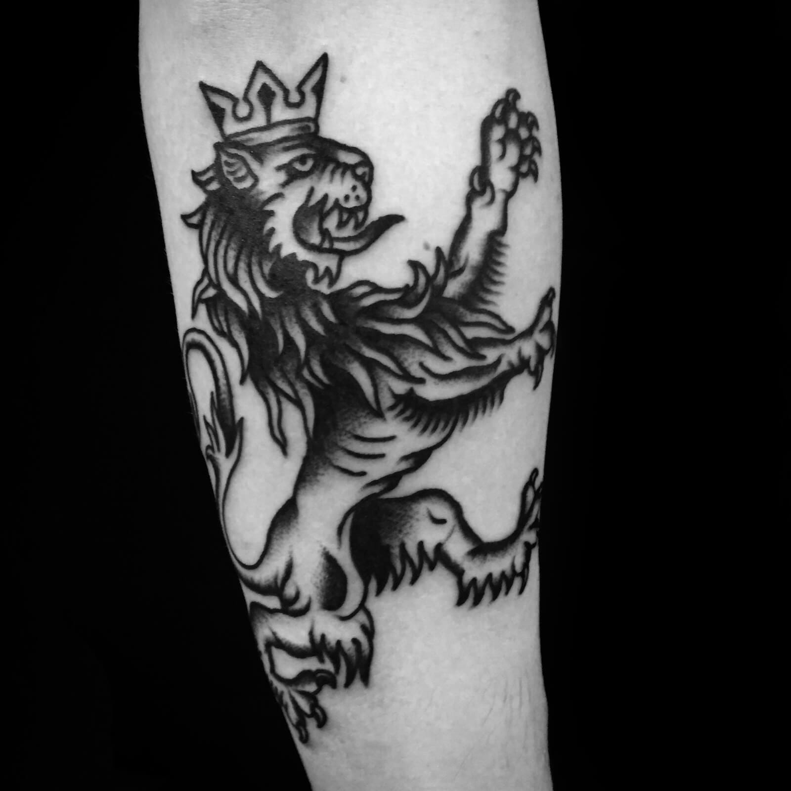 10+ Dutch Lion Tattoo Designs & Ideas PetPress