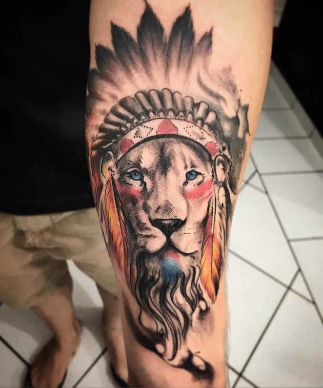 14+ Best Lion Tattoos - Indian Tattoo Designs - PetPress