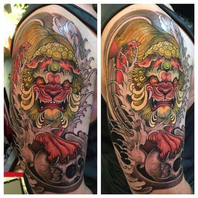 12+ Japanese Lion Tattoo Designs and Ideas - PetPress