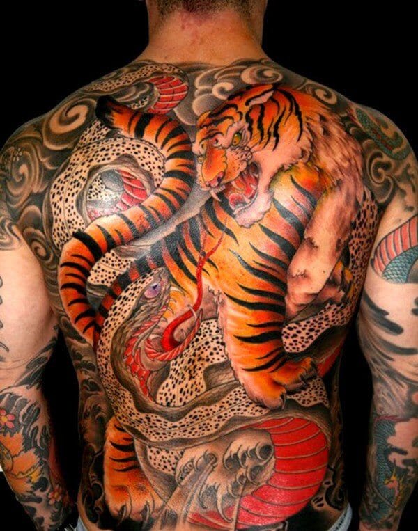 15+ Best Japanese Tiger Tattoo Designs and Ideas - PetPress