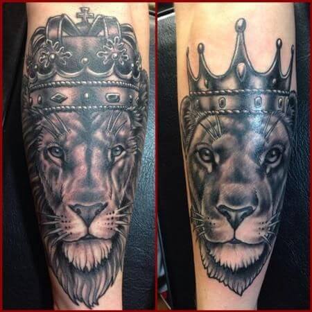 12+ Best Lion and Lioness Tattoo Designs - PetPress