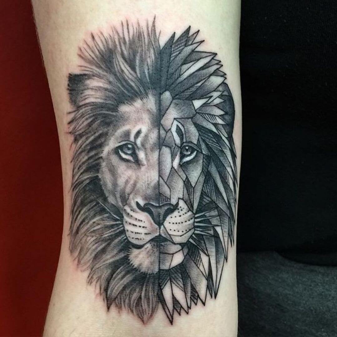 15+ Best Lion Face Tattoo Collection of 2020 - PetPress