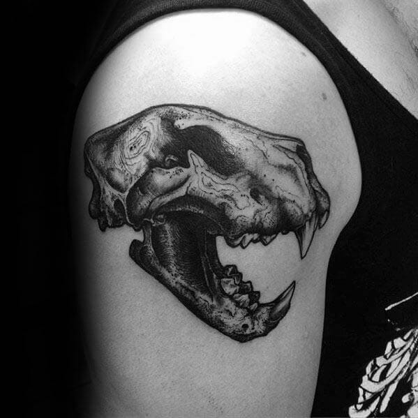 15+ Lion Skull Tattoo Ideas & Designs - Petpress