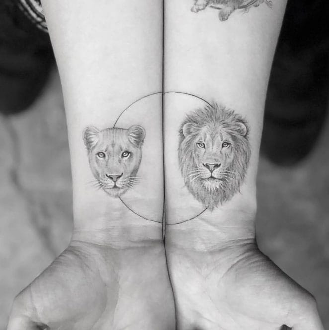 15+ Best Lion Tattoo Ideas - Wrist Designs - PetPress
