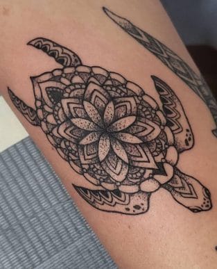 15+ Mandala Turtle Tattoo Designs - PetPress