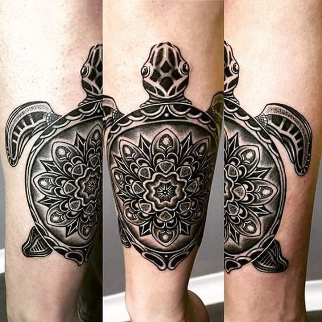 15+ Mandala Turtle Tattoo Designs PetPress